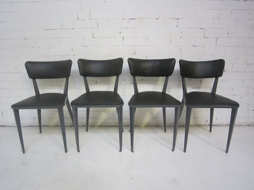 Set 4 Ernest Race BA3 Dining Chairs